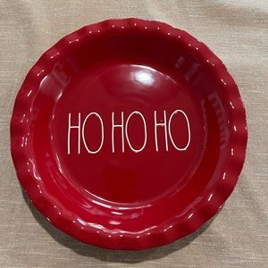 Rae Dunn Christmas Pie Pan